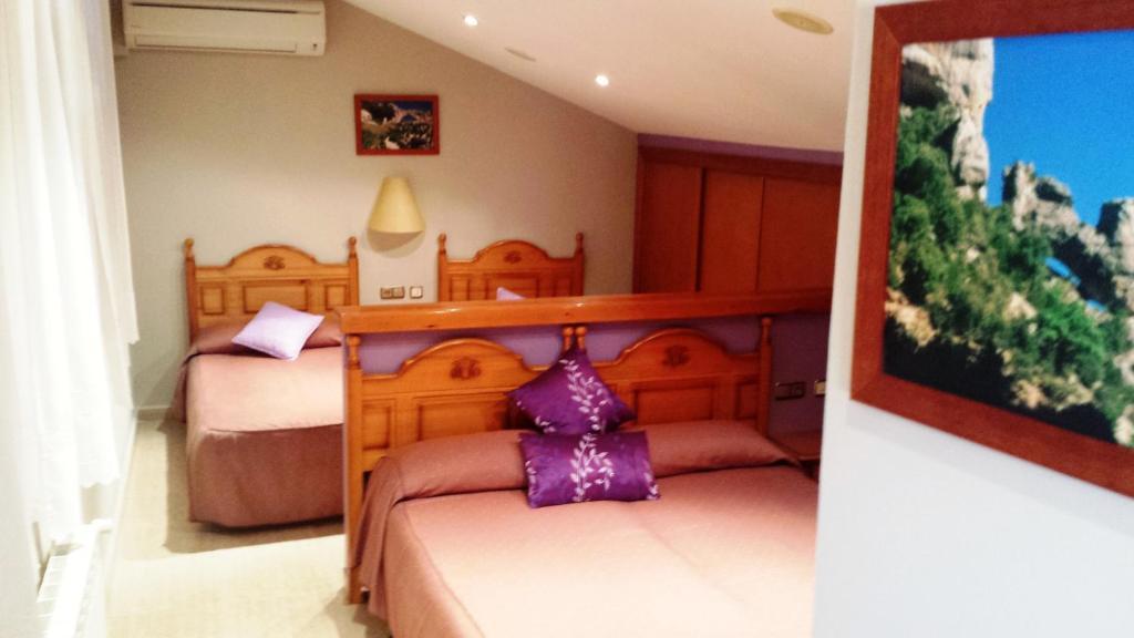 Hostal Rural Casa Castro Alberuela de la Liena Quarto foto
